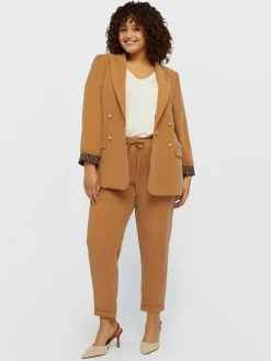 Fiorella Rubino Giacche E Blazer|Completi Colorati|Blazer Con Fodera Animalier