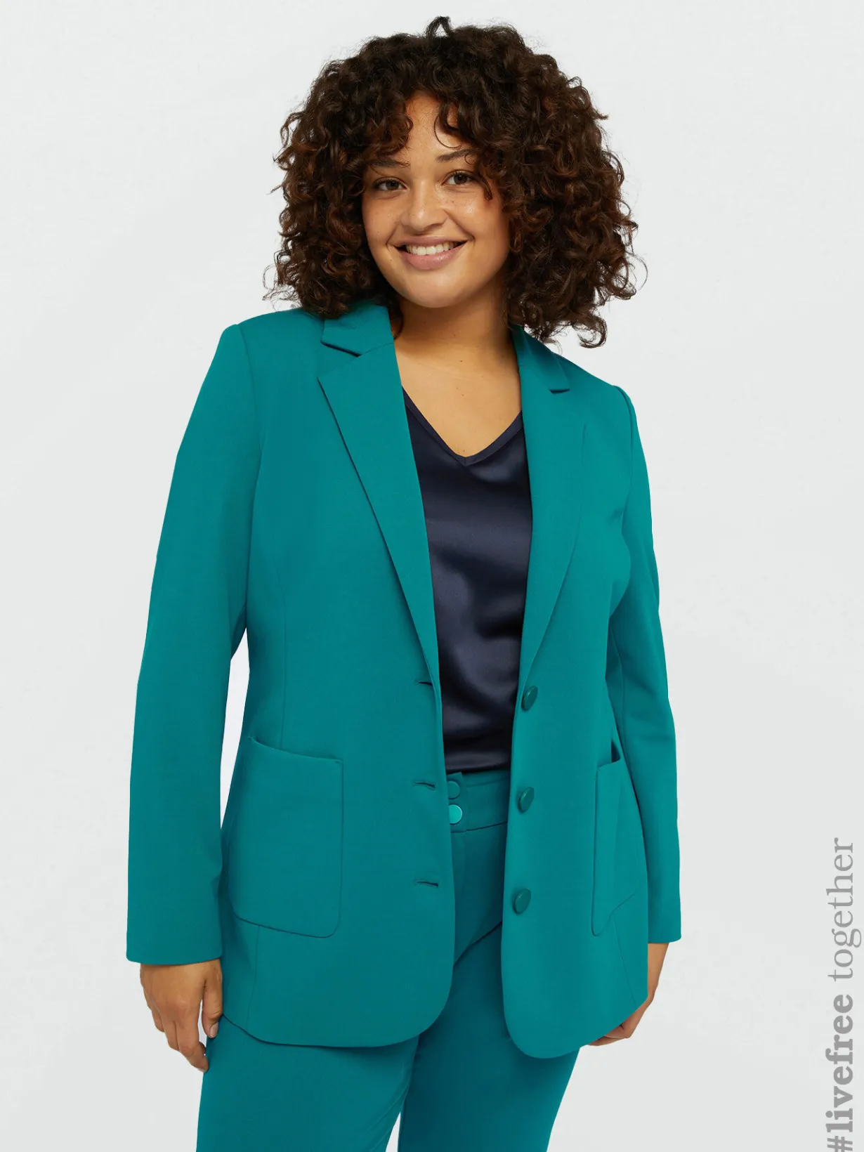 Fiorella Rubino Completi Colorati|Giacche E Blazer|Blazer Con Tasche A Toppa