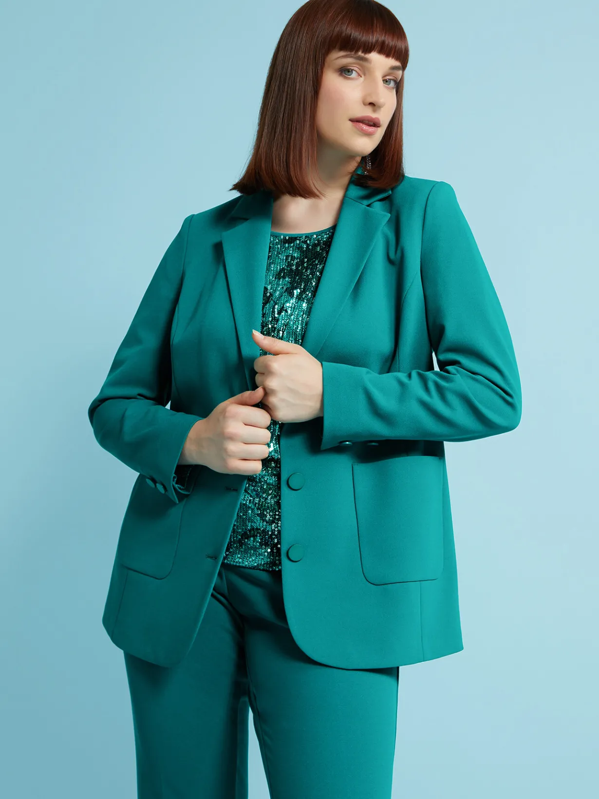 Fiorella Rubino Completi Colorati|Giacche E Blazer|Blazer Con Tasche A Toppa