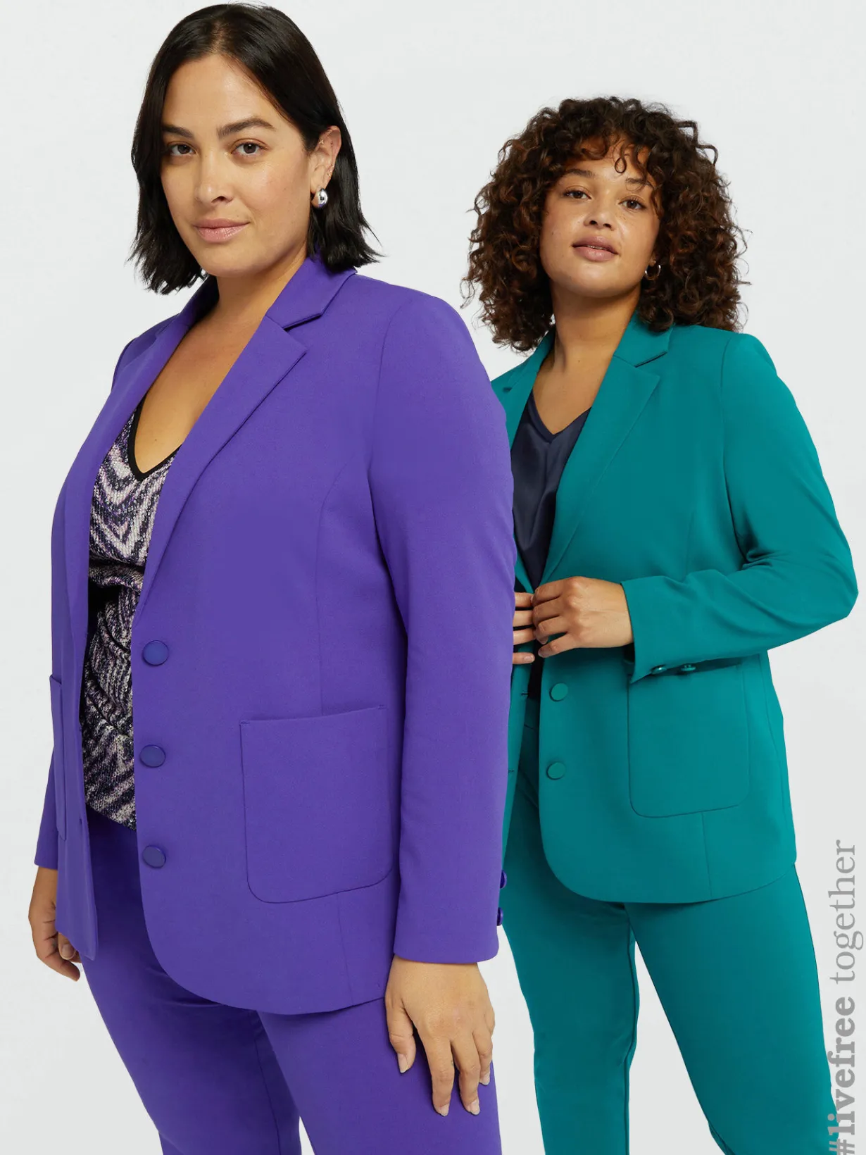 Fiorella Rubino Giacche E Blazer|Completi Colorati|Blazer Con Tasche A Toppa