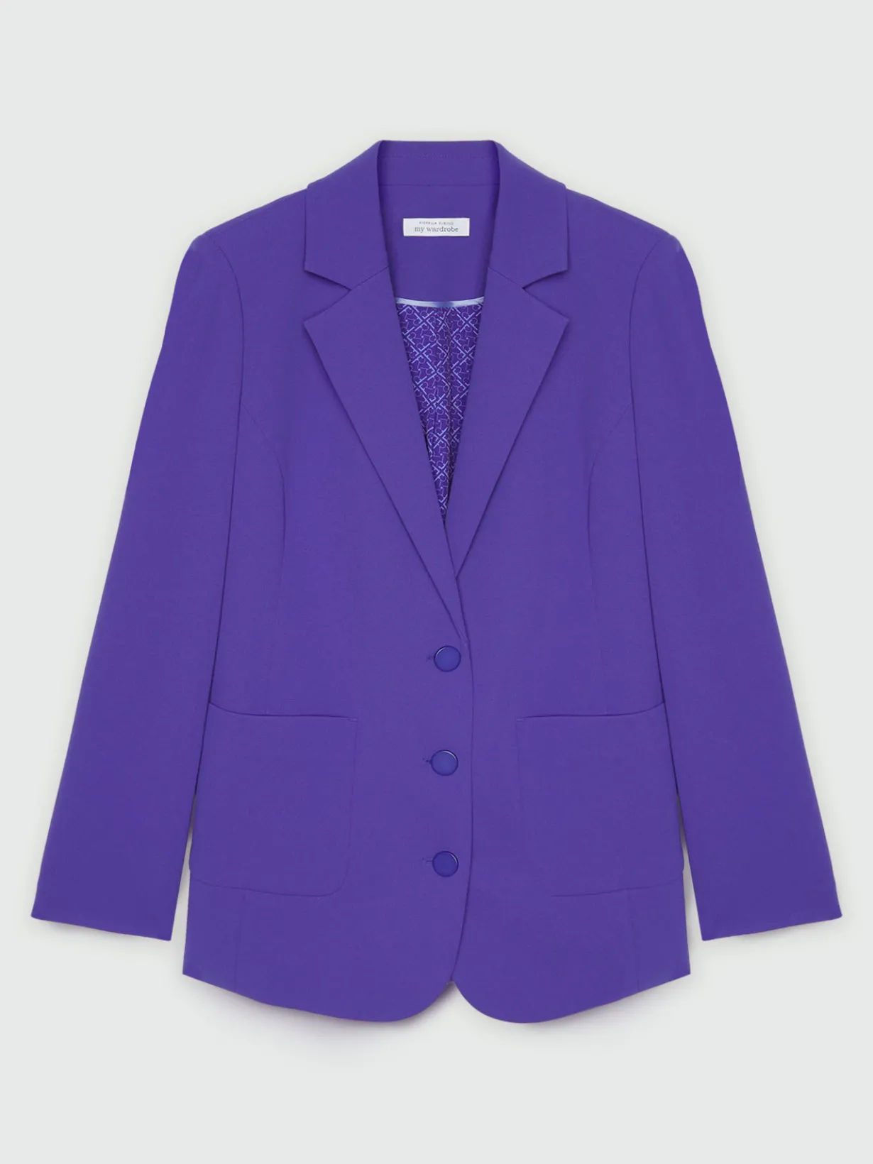 Fiorella Rubino Giacche E Blazer|Completi Colorati|Blazer Con Tasche A Toppa