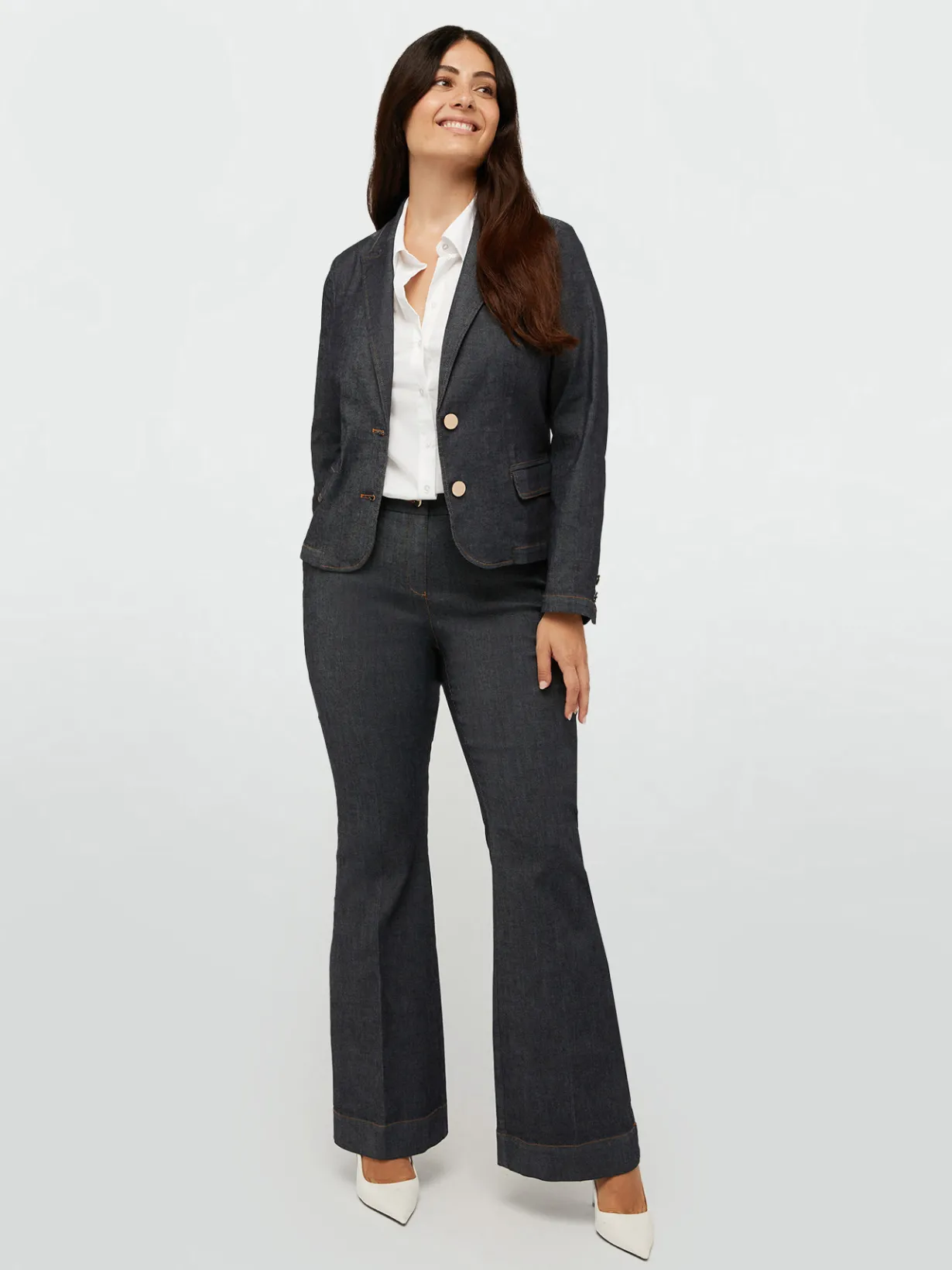 Fiorella Rubino Completi Colorati|Giacche E Blazer|Blazer In Denim