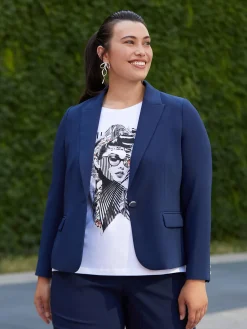 Fiorella Rubino Giacche E Blazer|Completi Colorati|Blazer In Tessuto Crêpe