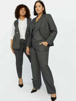 Fiorella Rubino Giacche E Blazer|Completi Colorati|Blazer In Tessuto Gessato