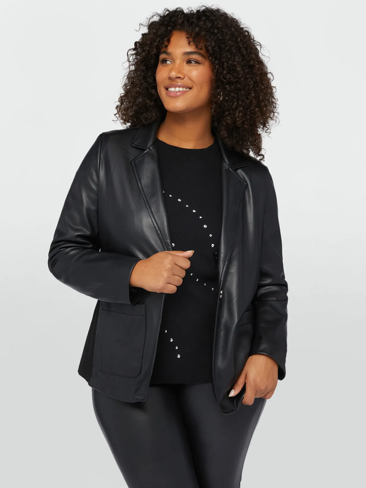 Fiorella Rubino Cappotti E Giubbotti|Giacche E Blazer|Blazer In Tessuto Spalmato
