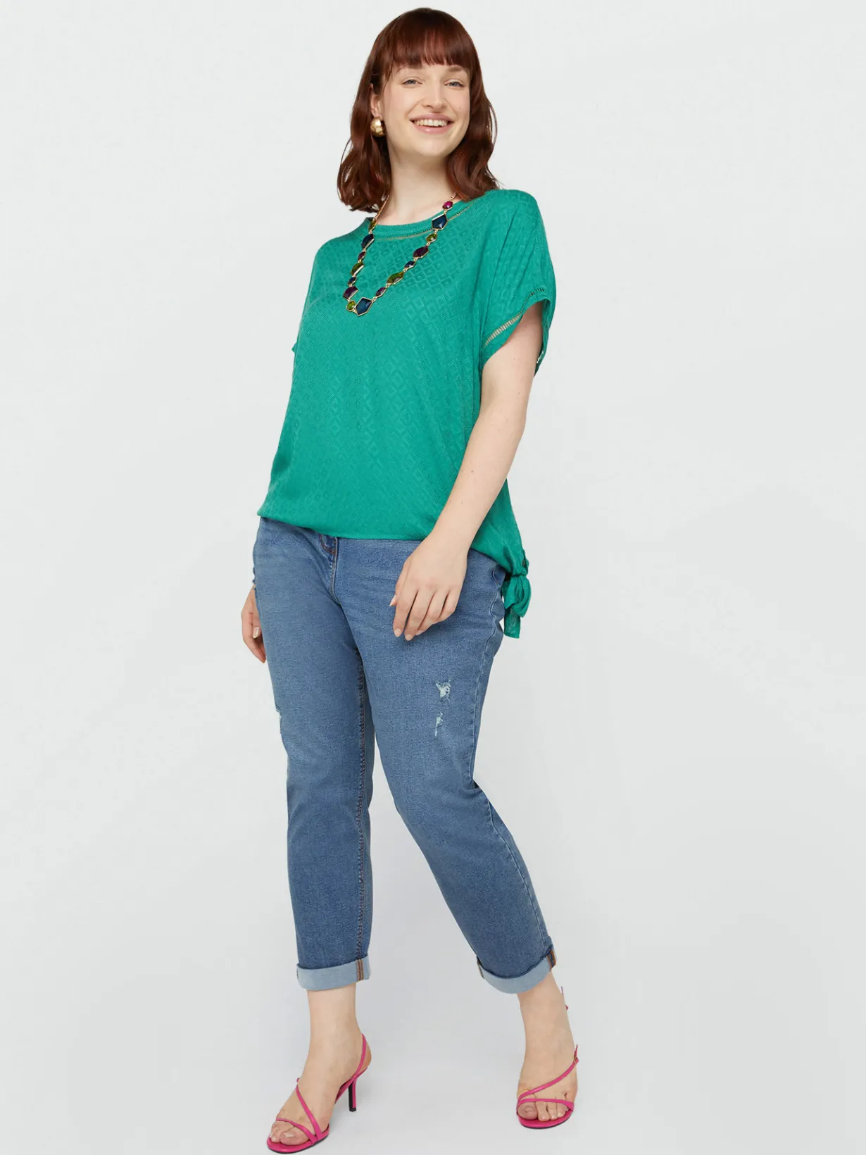 Fiorella Rubino Camicie E Bluse|Completi Colorati|Blusa A Disegni Etnici In Viscosa LENZING™ ECOVERO™