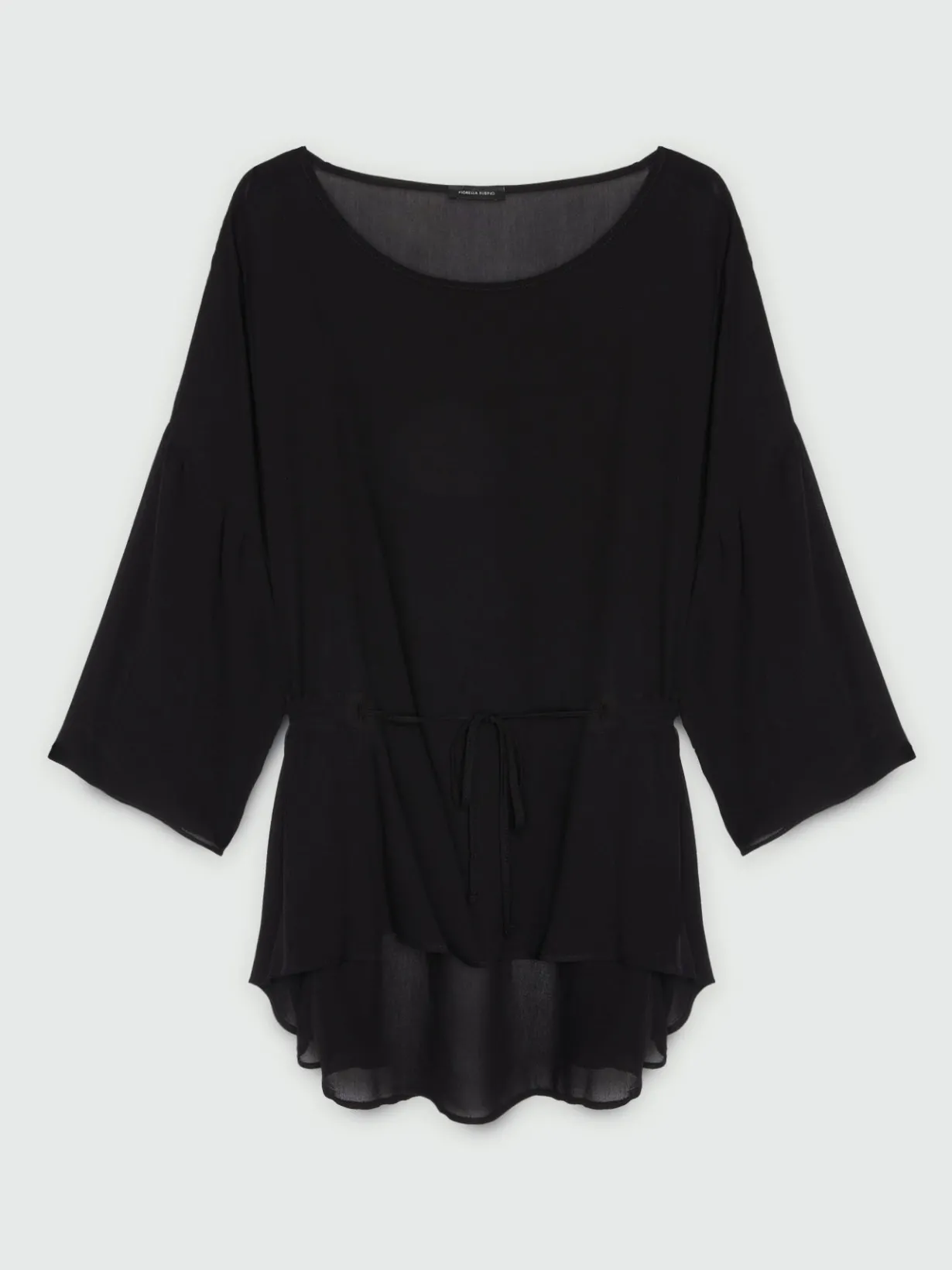 Fiorella Rubino Camicie E Bluse|Blusa Ampia Con Coulisse In Vita