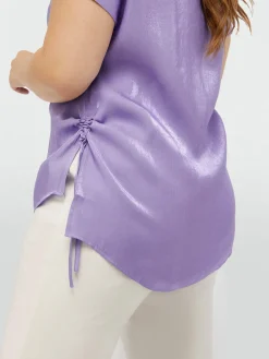 Fiorella Rubino Camicie E Bluse|Blusa Con Coulisse Laterali