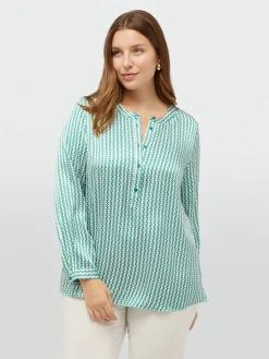 Fiorella Rubino Camicie E Bluse|Blusa In Raso Stampato