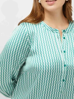 Fiorella Rubino Camicie E Bluse|Blusa In Raso Stampato