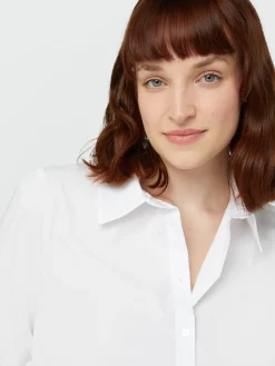 Fiorella Rubino Camicie E Bluse|Camicia Bianca In Popeline