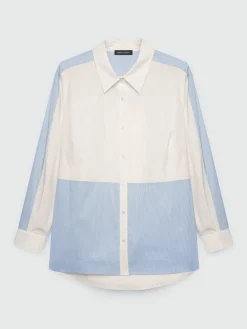 Fiorella Rubino Camicie E Bluse|Completi Colorati|Camicia Con Inserti A Righe
