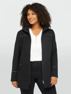 Fiorella Rubino Cappotti E Giubbotti|Cappotto Con Borchie