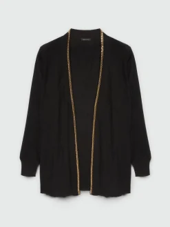 Fiorella Rubino Maglie E Felpe|Cardigan Con Catena