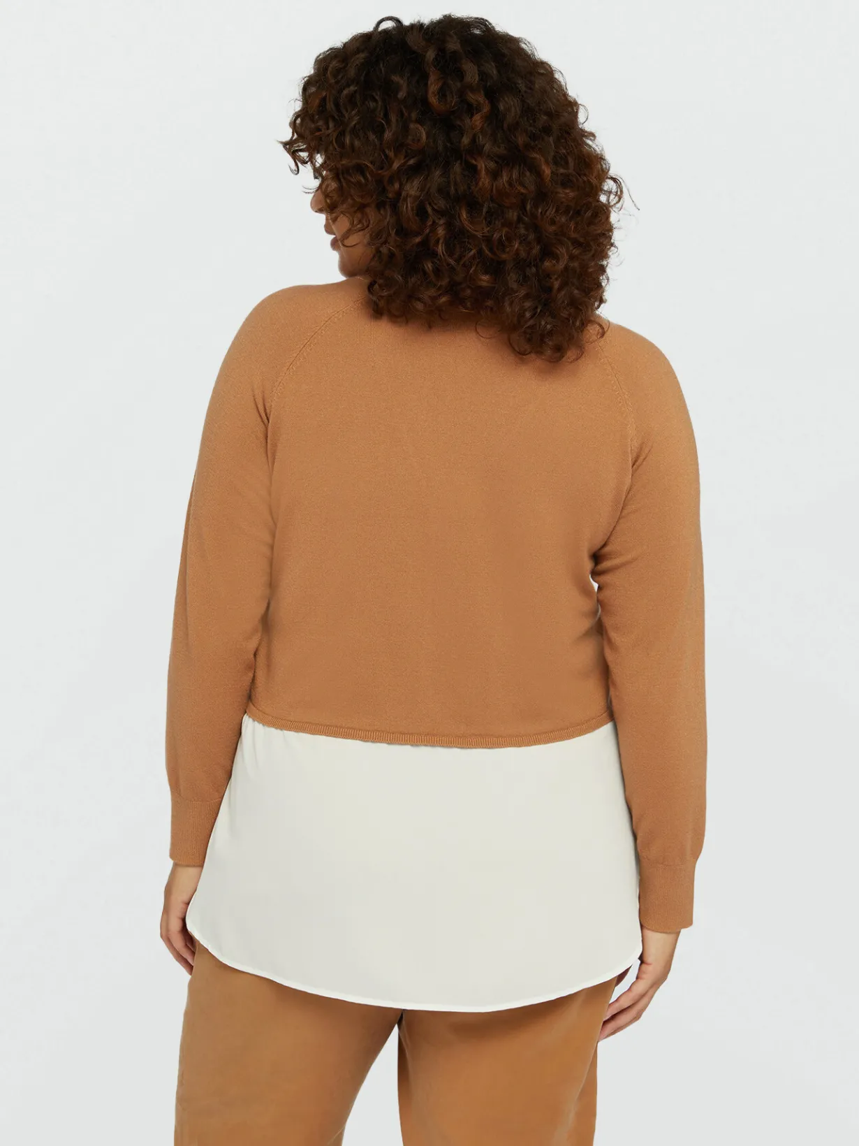 Fiorella Rubino Maglie E Felpe|Cardigan Con Inserto Al Fondo