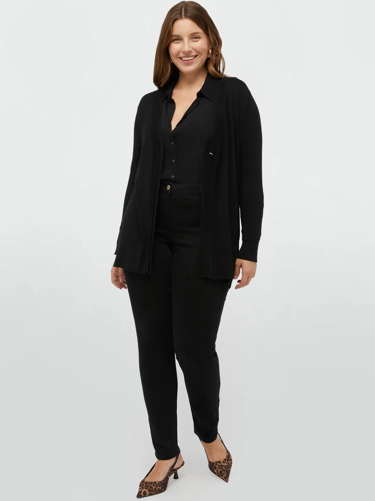 Fiorella Rubino Maglie E Felpe|Cardigan In Viscosa LENZING™ ECOVERO™