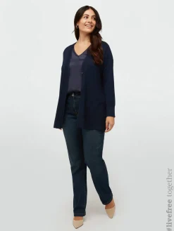Fiorella Rubino Maglie E Felpe|Cardigan In Viscosa LENZING™ ECOVERO™