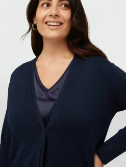 Fiorella Rubino Maglie E Felpe|Cardigan In Viscosa LENZING™ ECOVERO™