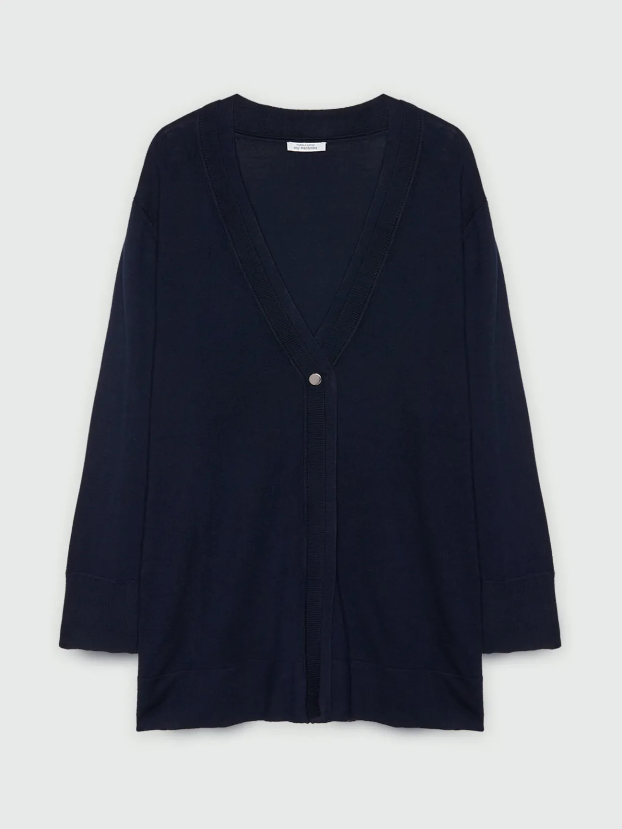 Fiorella Rubino Maglie E Felpe|Cardigan In Viscosa LENZING™ ECOVERO™