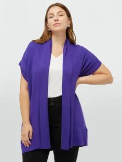 Fiorella Rubino Maglie E Felpe|Cardigan Lungo In Viscosa LENZING™ ECOVERO™