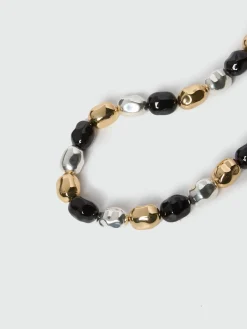 Fiorella Rubino Accessori|Collana Con Pepite Di Tre Colori