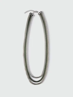Fiorella Rubino Accessori|Collana Tubolare In Metallo