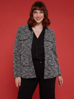 Fiorella Rubino Giacche E Blazer|Giacca In Tessuto Ammagliato