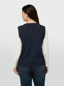 Fiorella Rubino Maglie E Felpe|Gilet Con Maniche Di Camicia