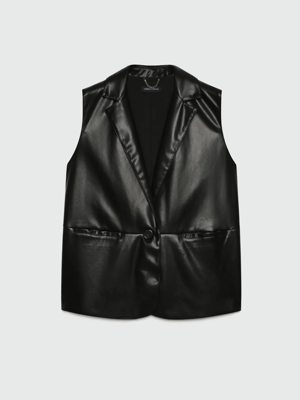 Fiorella Rubino Cappotti E Giubbotti|Giacche E Blazer|Gilet In Due Tessuti