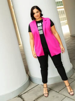 Fiorella Rubino Completi Colorati|Maglie E Felpe|Gilet In Felpa
