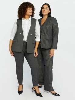 Fiorella Rubino Giacche E Blazer|Completi Colorati|Gilet In Tessuto Mélange