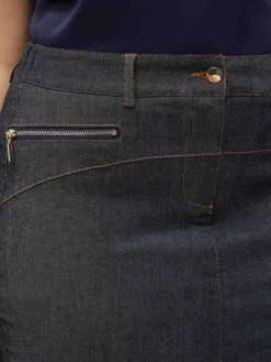 Fiorella Rubino Gonne|Completi Colorati|Gonna A Tubino In Denim