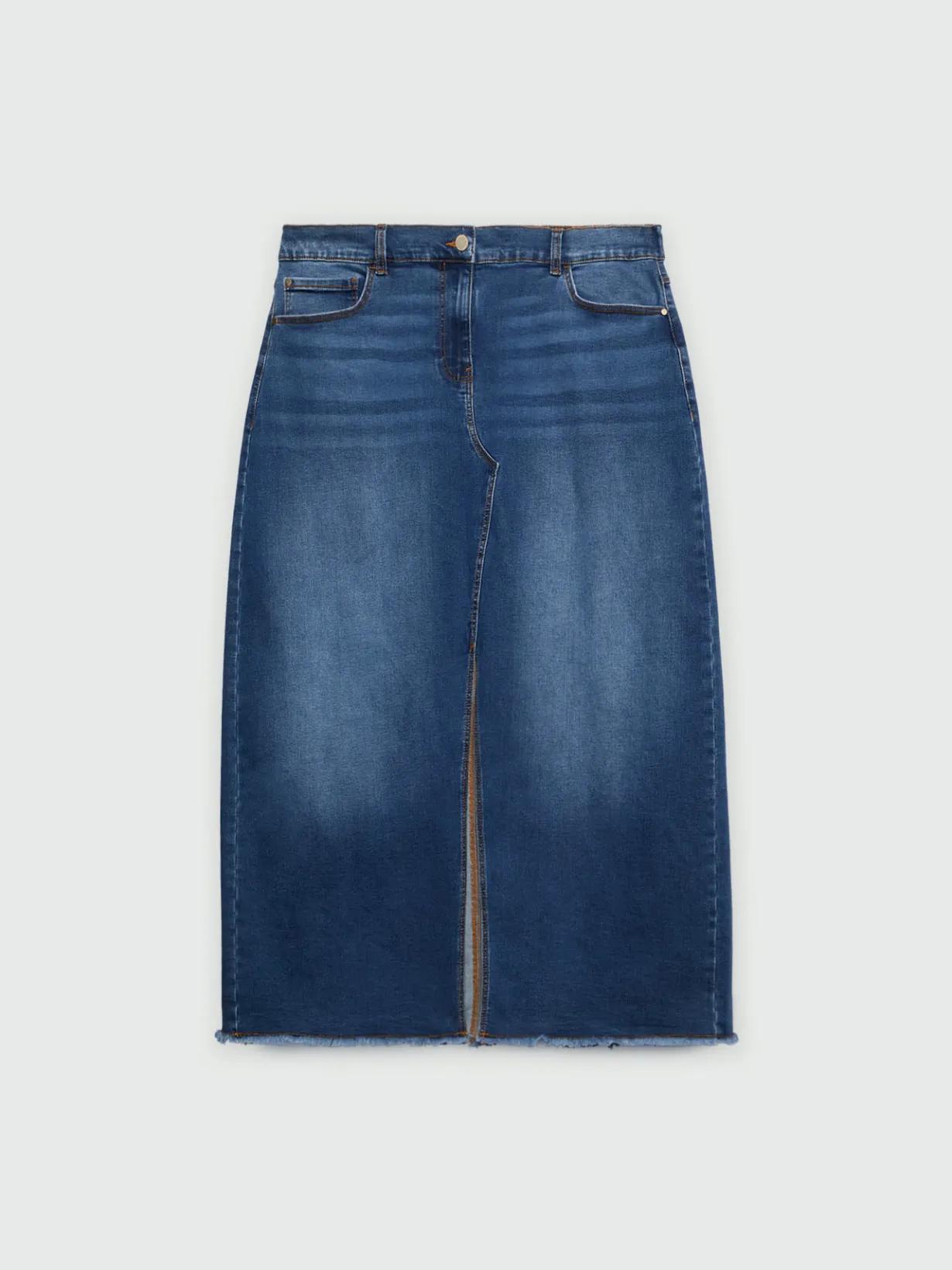 Fiorella Rubino Gonne|Gonna Lunga In Denim