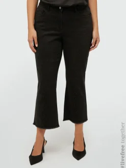 Fiorella Rubino Jeans|Jeans Kick Flare Con Strass