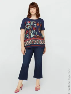 Fiorella Rubino Jeans|Jeans Kick Flare Dark