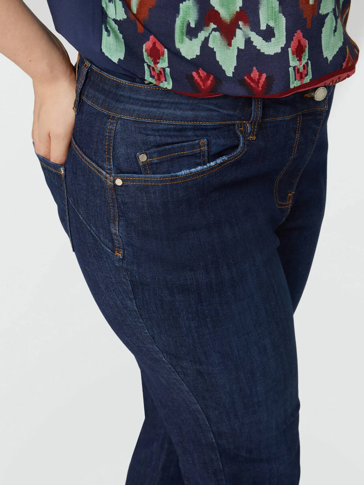 Fiorella Rubino Jeans|Jeans Kick Flare Dark