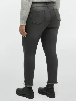Fiorella Rubino Jeans|Jeans Skinny Con Zip Al Fondo
