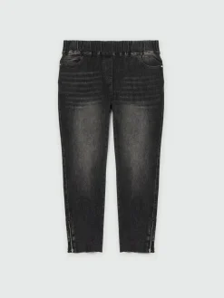 Fiorella Rubino Jeans|Jeggings Con Zip Al Fondo