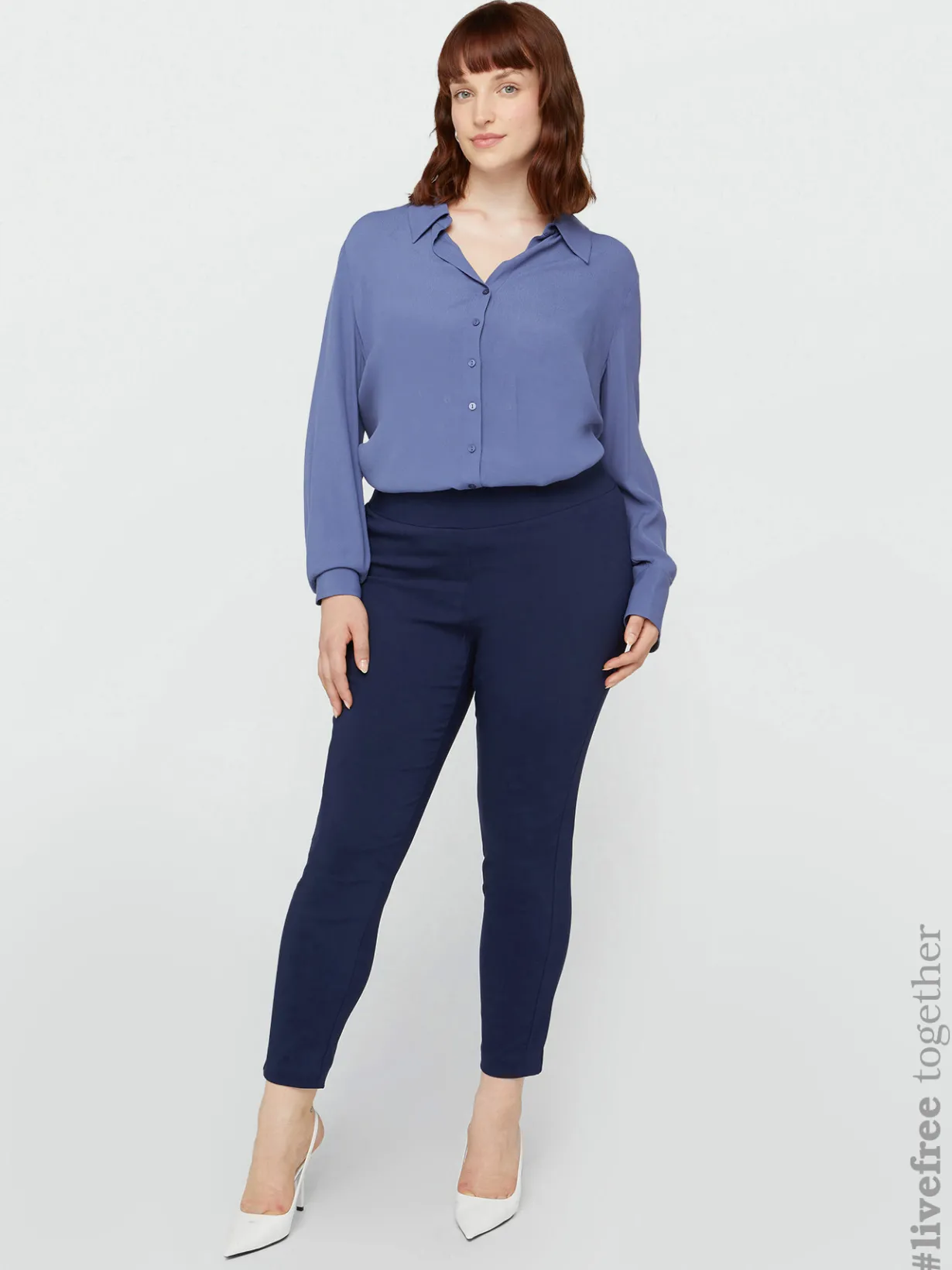 Fiorella Rubino Pantaloni|Jeggings In Viscosa LENZING™ ECOVERO™ Super Stretch