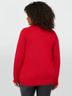 Fiorella Rubino Maglie E Felpe|Maglia A Lupetto In Viscosa LENZING™ ECOVERO™