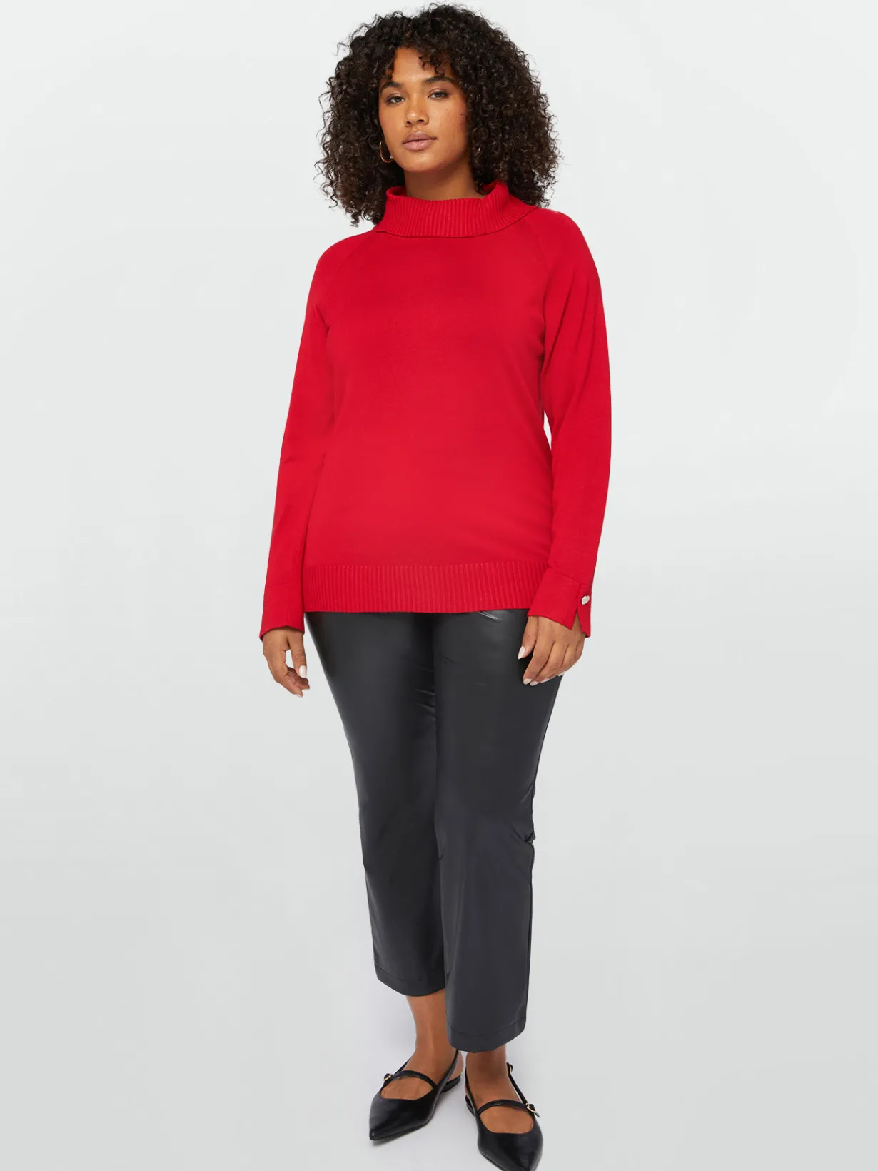 Fiorella Rubino Maglie E Felpe|Maglia A Lupetto In Viscosa LENZING™ ECOVERO™