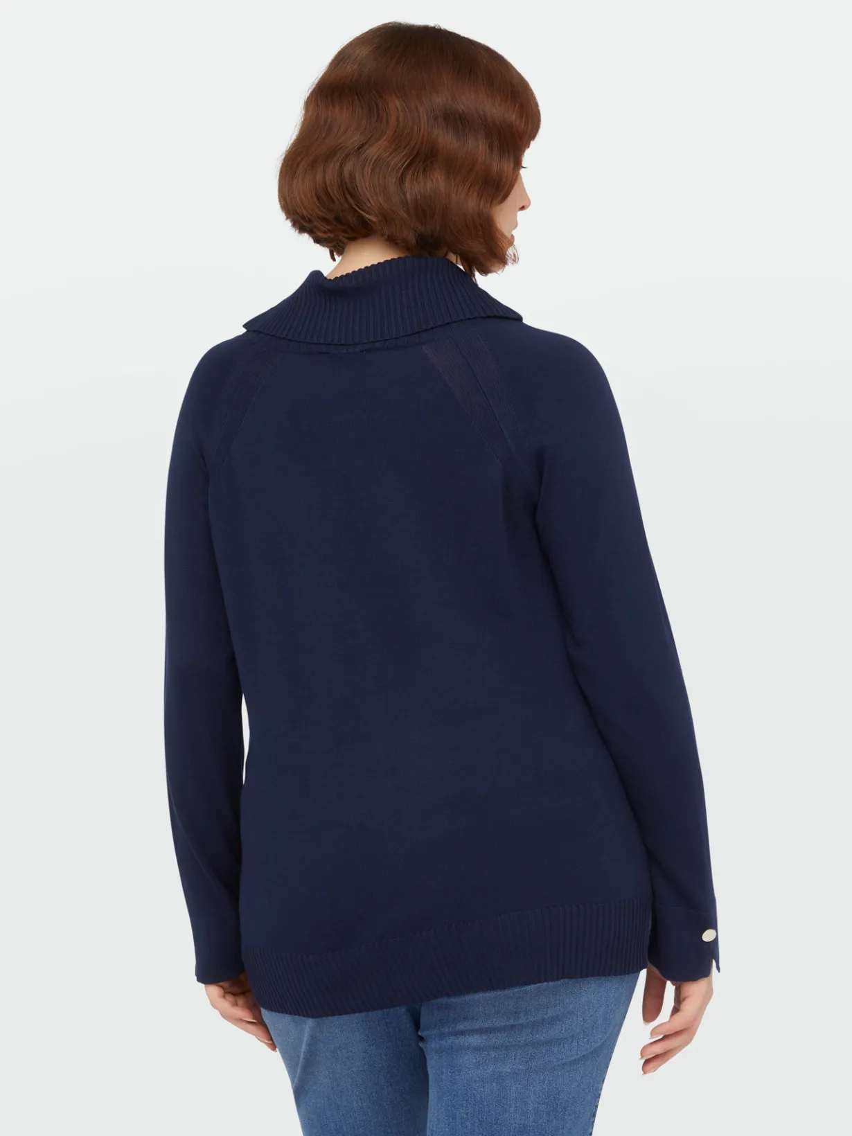 Fiorella Rubino Maglie E Felpe|Maglia A Lupetto In Viscosa LENZING™ ECOVERO™