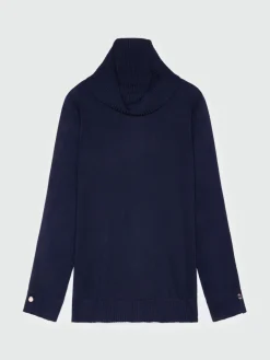 Fiorella Rubino Maglie E Felpe|Maglia A Lupetto In Viscosa LENZING™ ECOVERO™