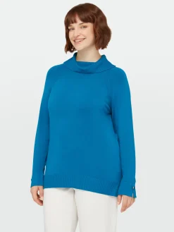 Fiorella Rubino Maglie E Felpe|Maglia A Lupetto In Viscosa LENZING™ ECOVERO™