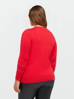 Fiorella Rubino Maglie E Felpe|Maglia Con Borchie