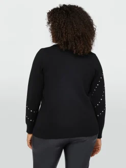 Fiorella Rubino Maglie E Felpe|Maglia Con Borchie