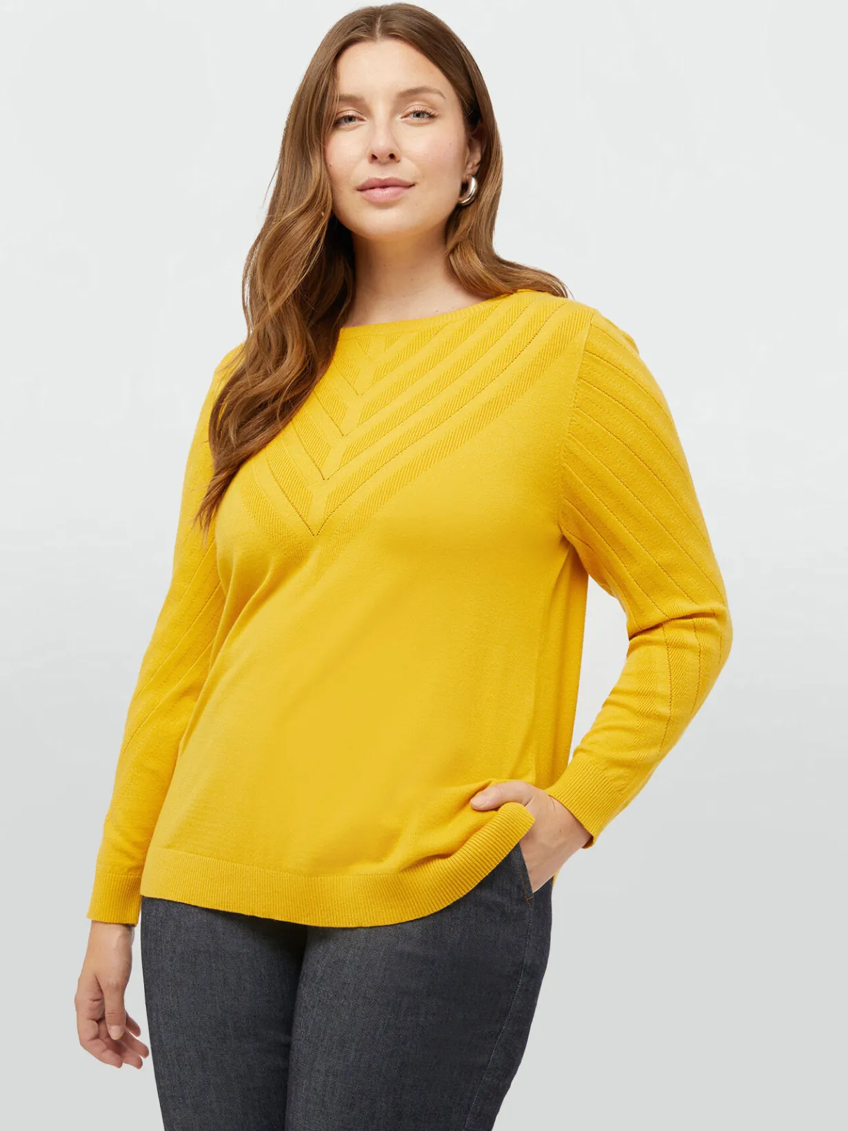 Fiorella Rubino Maglie E Felpe|Maglia Con Lavorazioni Diagonali