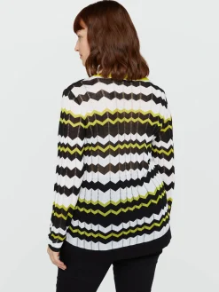 Fiorella Rubino Maglie E Felpe|Maglia Disegno Chevron