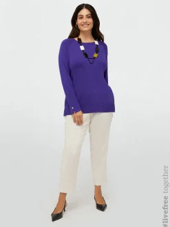 Fiorella Rubino Maglie E Felpe|Maglia In Viscosa LENZING™ ECOVERO™