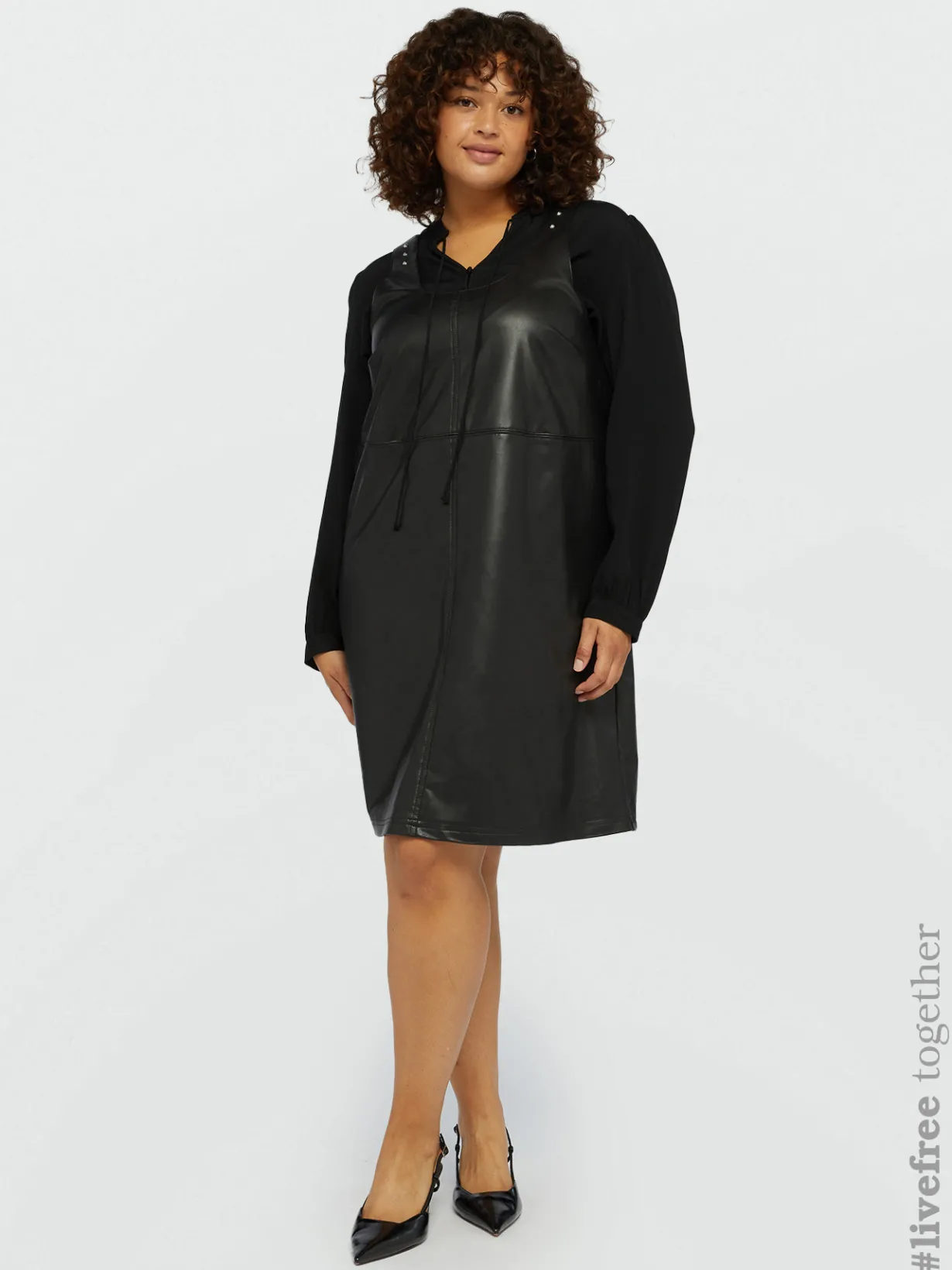 Fiorella Rubino Vestiti|Mini Abito Smanicato Con Le Borchie
